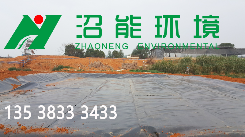 廣東清遠(yuǎn)市佛岡縣高崗鎮(zhèn)2000立方黑膜沼氣池 黑膜沼氣工程成功案例