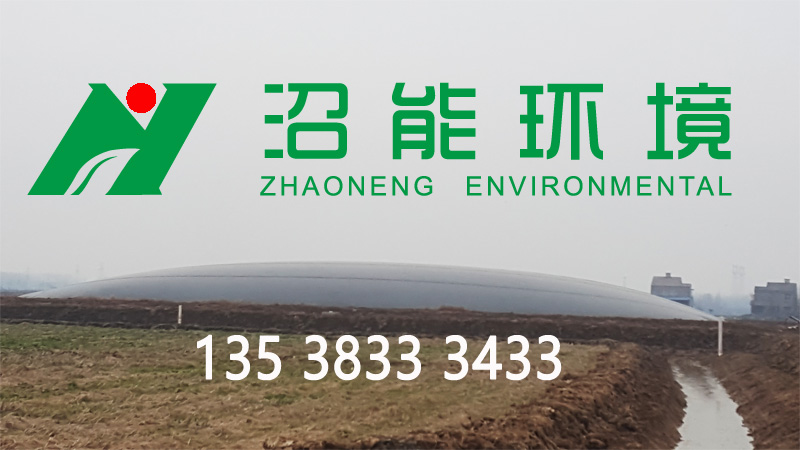 湖北潛江老新鎮(zhèn)徐李黑膜沼氣工程 黑膜沼氣池