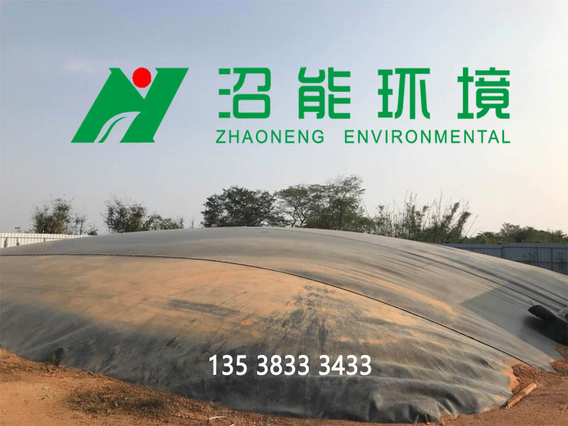 廣東揭陽揭西金和3000立方黑膜沼氣池 黑膜沼氣工程成功案例
