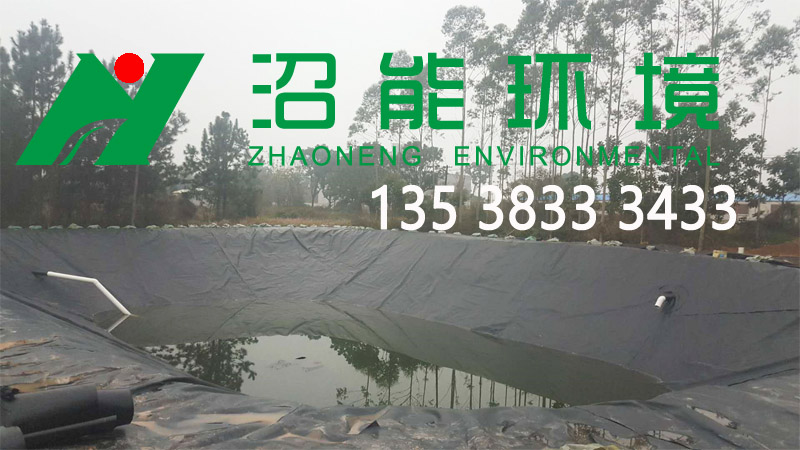 廣東揭陽揭西錢坑3000立方黑膜沼氣池 沼氣工程成功案例