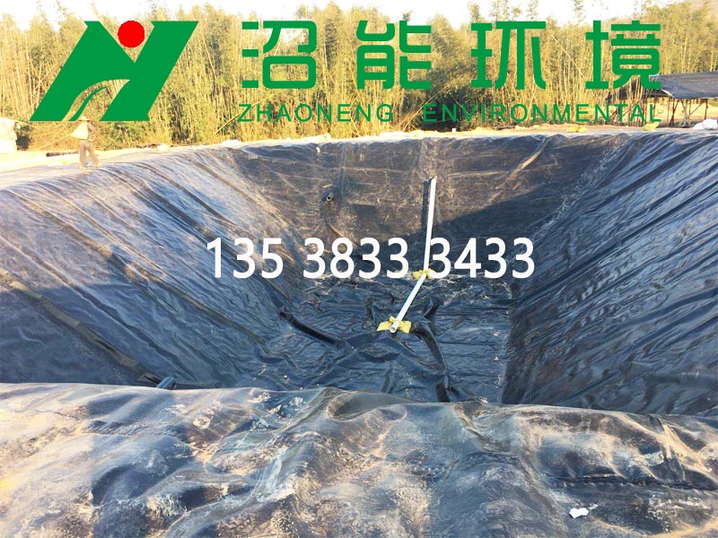 廣東惠州惠東梁化黑膜沼氣池 黑膜沼氣工程